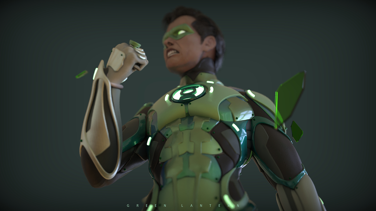 正義聯(lián)盟：綠燈俠（圖ZMjU1OTYwNTMy） - 玩具 - 站酷設計師季初DEMON原創(chuàng)素材 - 站酷ZCOOL