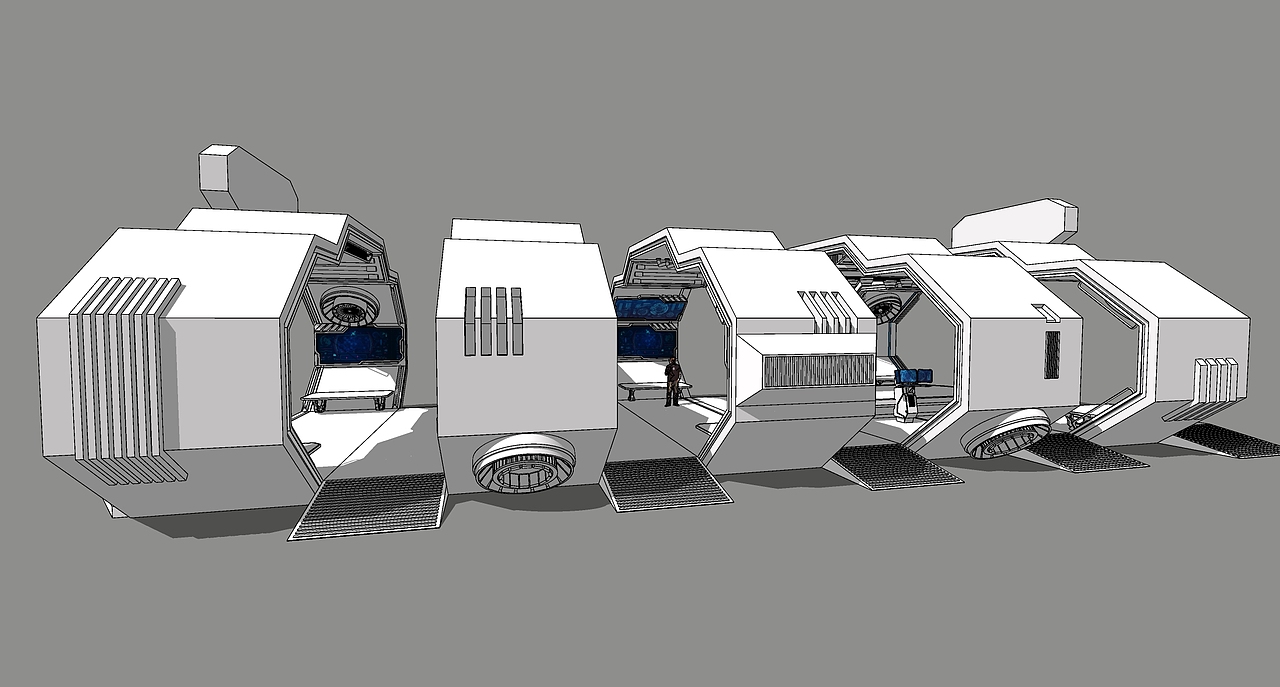 虚拟科技展厅概念设计