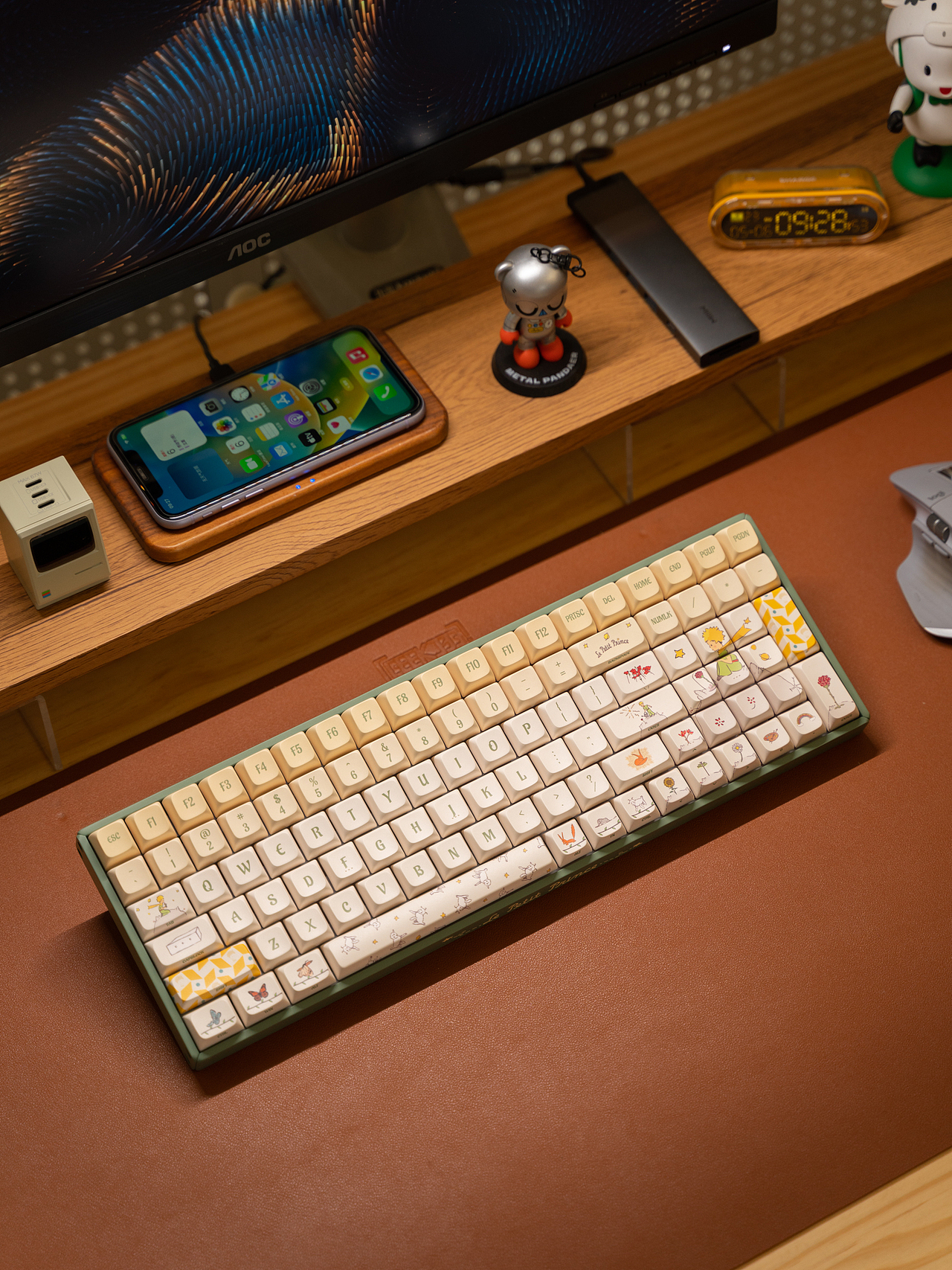 随手拍:iQunix X 小王子 F97联名定制机械键盘