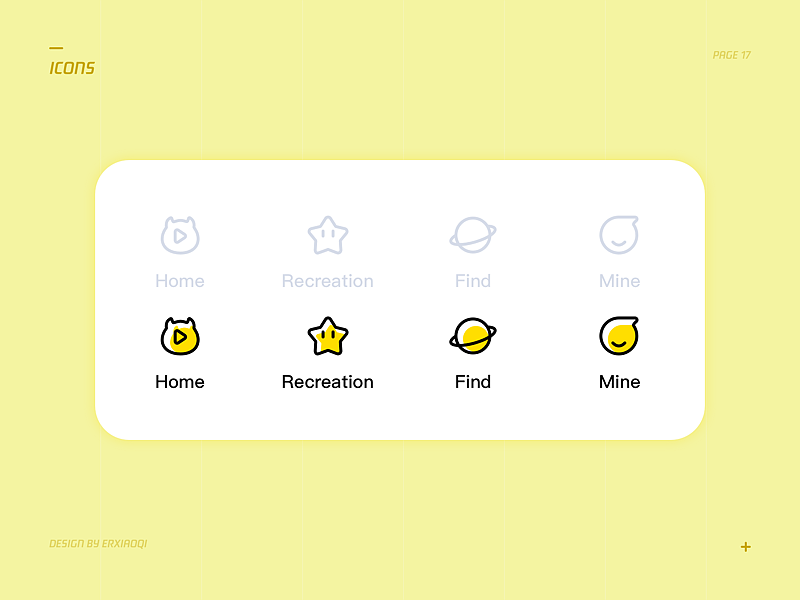 ICON图标设计（图ZMjI5Njk3ODQ0） - 图标 - 站酷设计师胖墩儿小七原创素材 - 站酷ZCOOL