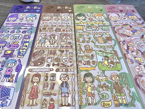 实拍图｜Bi-Biu恋爱史全系列无滤镜实物！