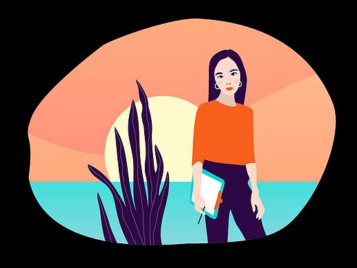 少男少女们（个人主页-ZMjUyNDY5NjA=） - 艺术插画 - 站酷设计师Dreamybaby原创素材 - 站酷ZCOOL