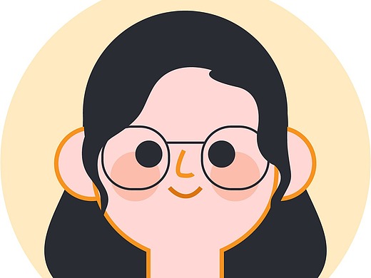 扁平风卡通头像