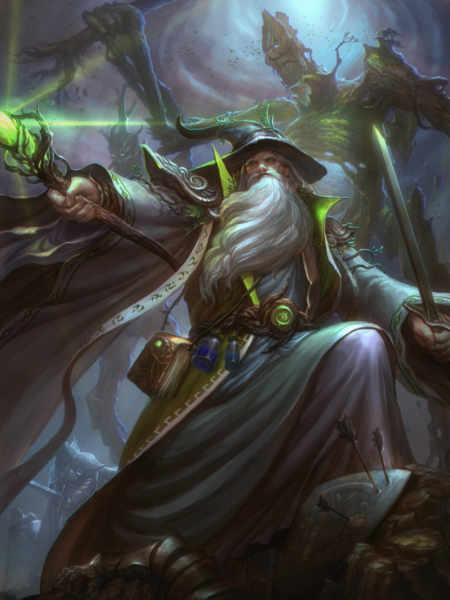 原创作品:自然法师