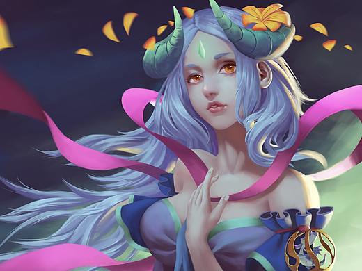 原创头像-牛魔女王
