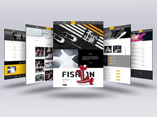 网站一套（个人主页-ZMzc2MzQ3NzI=） - 企业官网 - 站酷设计师布星小鱼原创素材 - 站酷ZCOOL