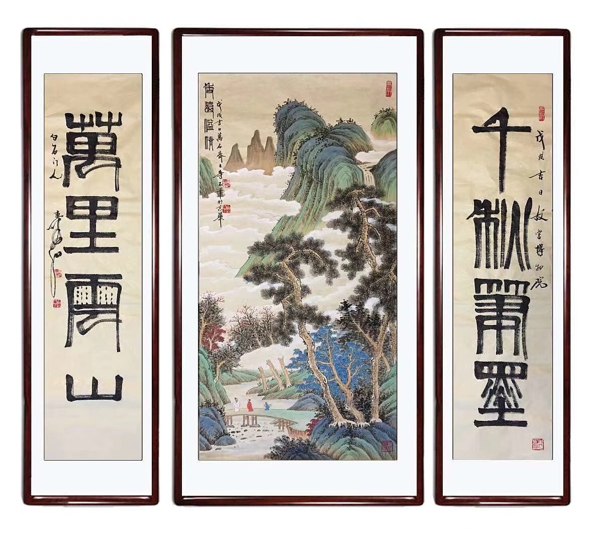 白石弟子张寿石先生作品