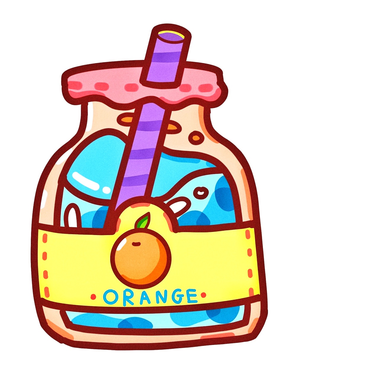 夏日饮品|插画|商业插画|littlebinn - 原创作品 - 站酷 (zcool)