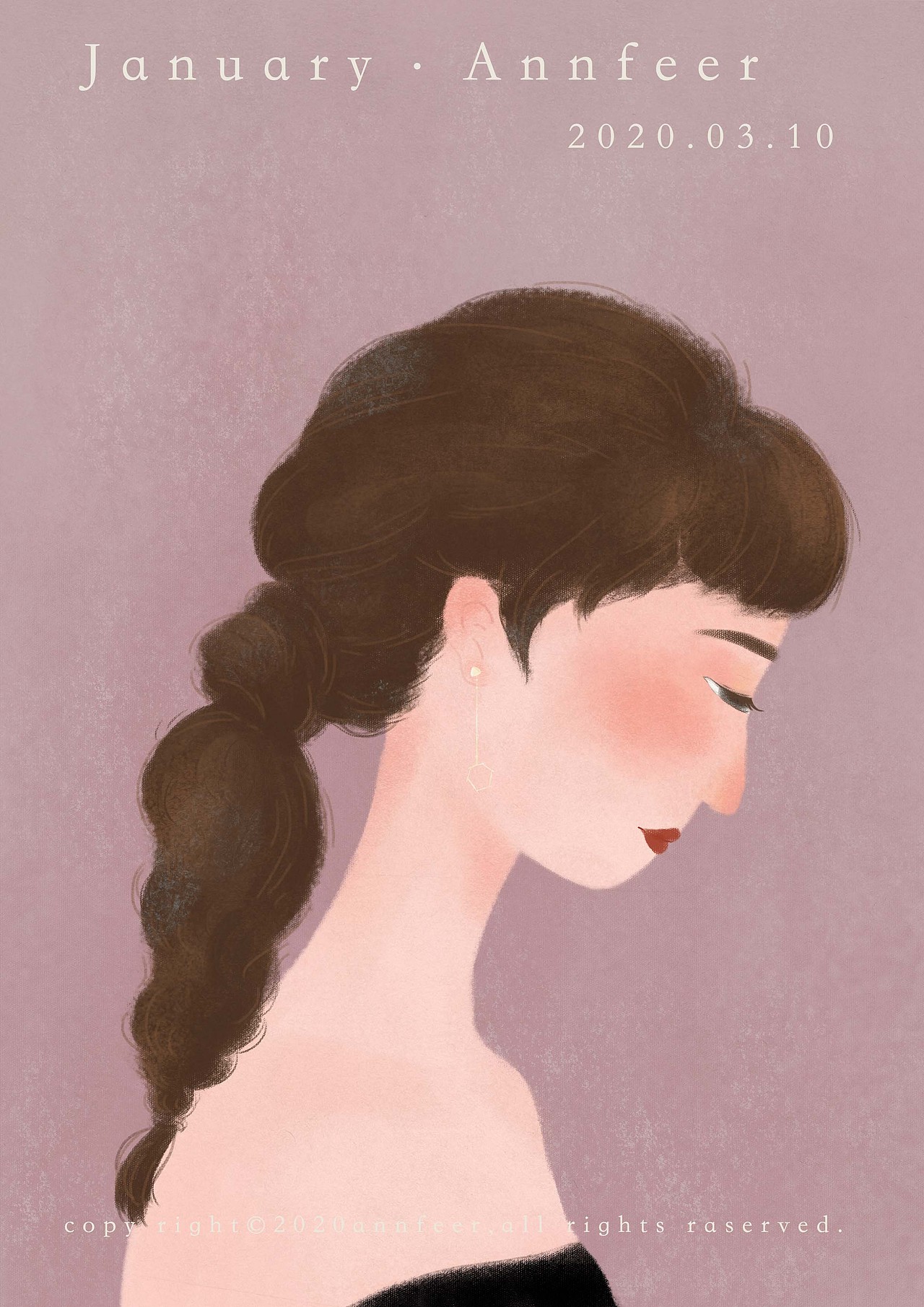 现代女子图鉴——插画风