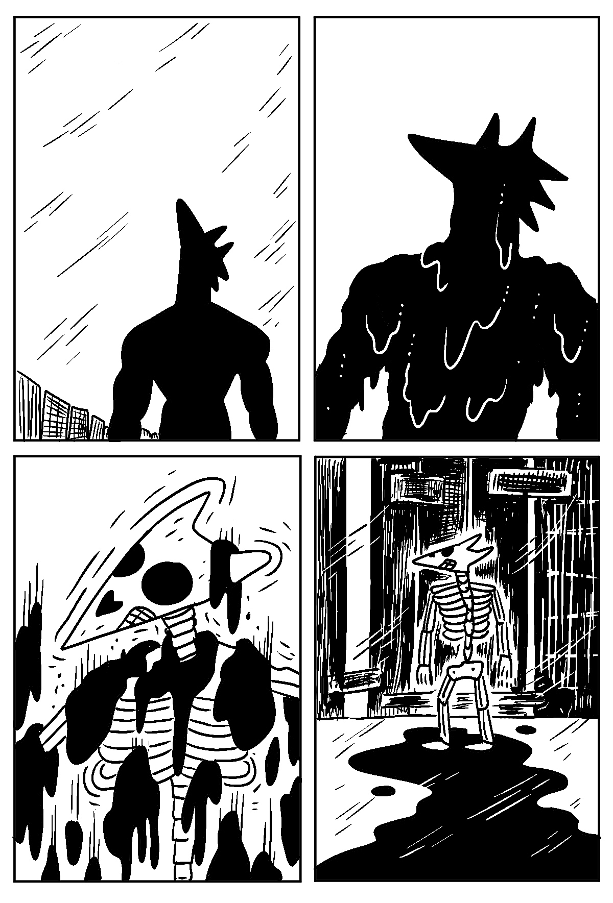 短篇漫画《桥》（图ZMjg0NTk5ODMy） - 短篇/格漫 - 站酷设计师孙愚火原创素材 - 站酷ZCOOL