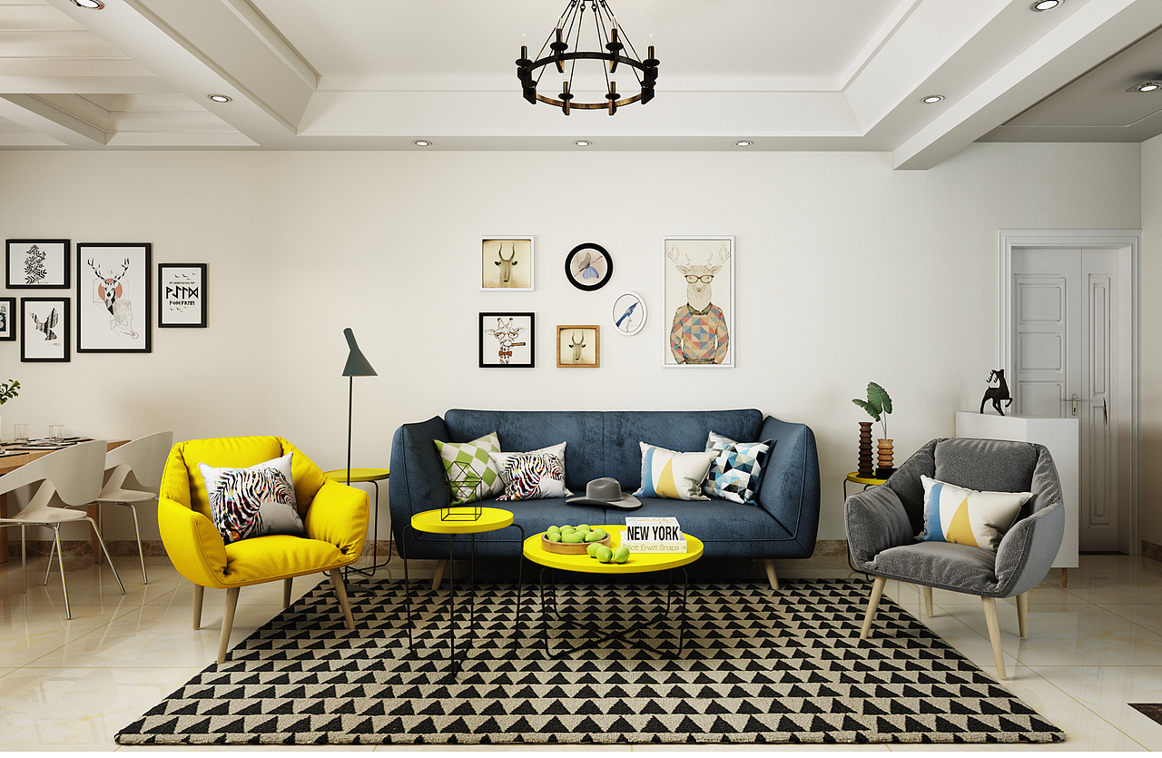 北欧（图ZNjI3Mjk0ODg=） - 家装设计 - 站酷设计师桃子味硬糖原创素材 - 站酷ZCOOL