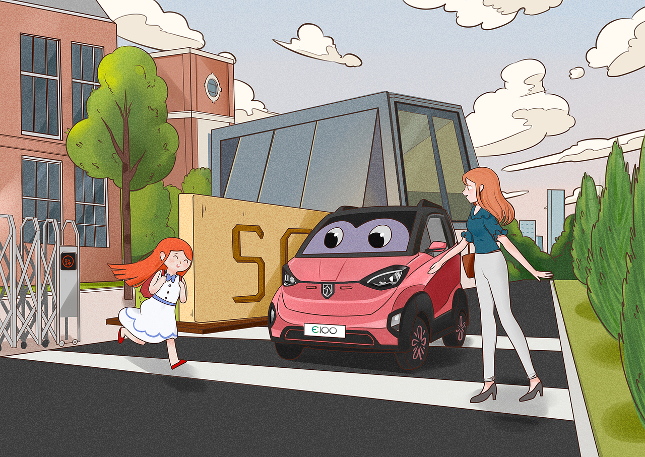 五菱宏光的一些商业稿