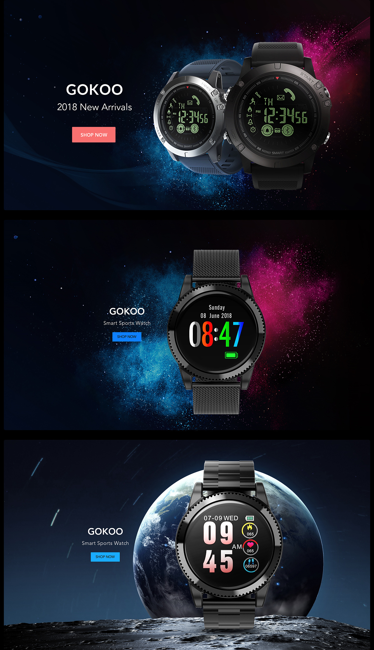 跨境电商产品海报-电子类