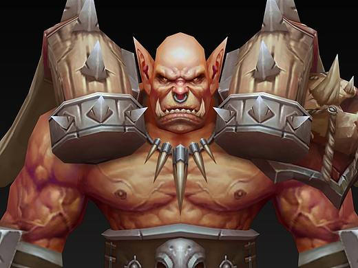 魔獸-腦殘吼（個(gè)人主頁(yè)-ZMzMyNzg0MDQ=） - 人物/生物 - 站酷設(shè)計(jì)師mufang原創(chuàng)素材 - 站酷ZCOOL