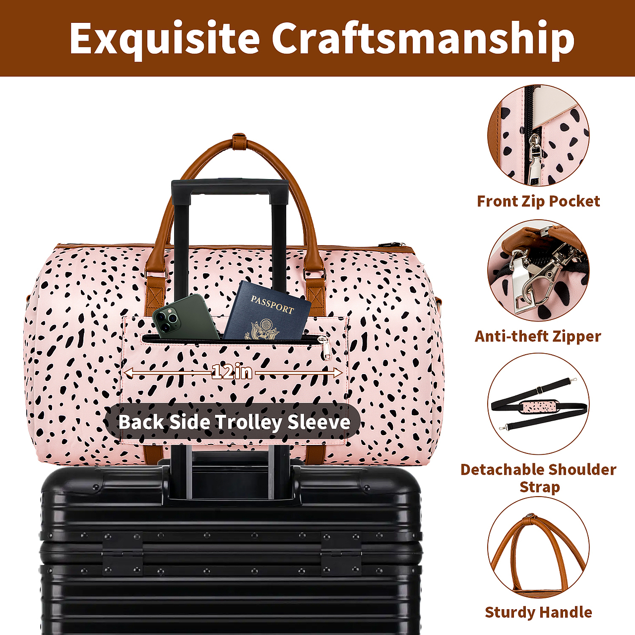 亚马逊 精修 旅行箱 服装包