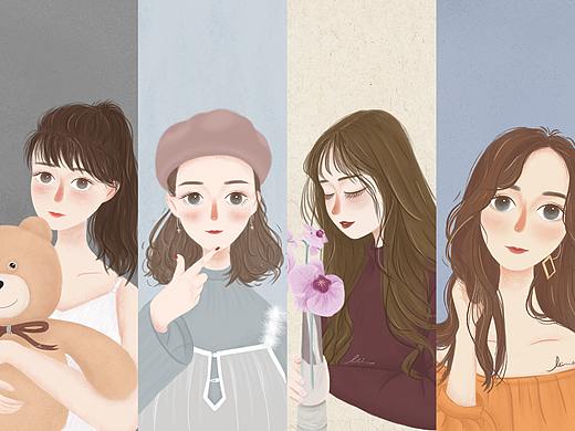 人物插画系列