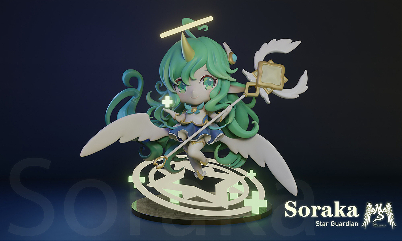 MsDreamm 索拉卡 星之守护者 3D模型（图ZMjgzOTA3MDQ4） - 人物/生物 - 站酷设计师MsDreamm原创素材 - 站酷ZCOOL