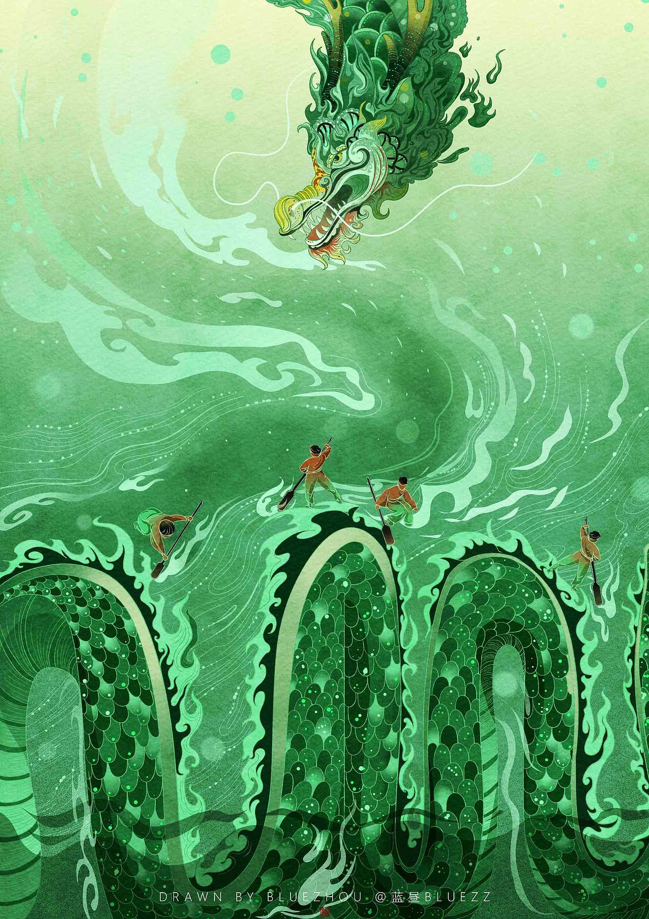 端午安康（图ZMzcwNTgxMjA4） - 商业插画 - 站酷设计师蓝昼BlueZZ原创素材 - 站酷ZCOOL