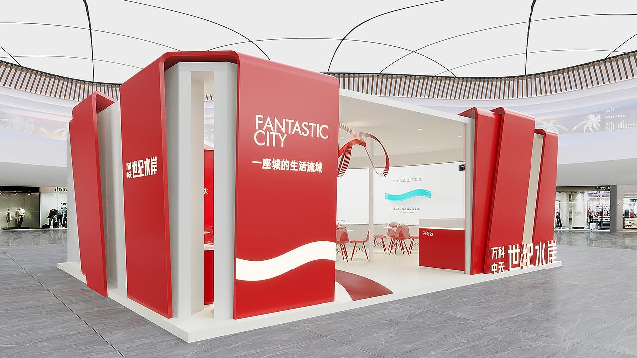 万科世纪水岸体验店（图ZMzU2Mjk3MTEy） - 商业空间设计 - 站酷设计师華麗時代品牌設計原创素材 - 站酷ZCOOL