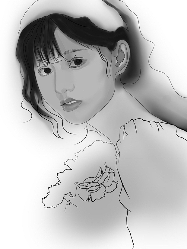 漂亮的藍(lán)色系小姐姐，畫(huà)她?。。。▓DZMzE5MTg2Mzky） - 創(chuàng)作習(xí)作 - 站酷設(shè)計(jì)師愛(ài)畫(huà)畫(huà)的小雨兒原創(chuàng)素材 - 站酷ZCOOL