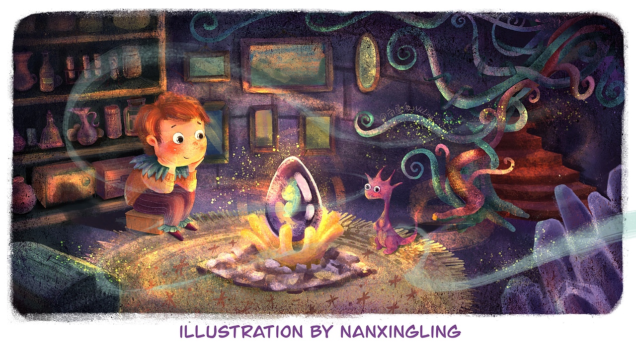 原创插画|绘本故事