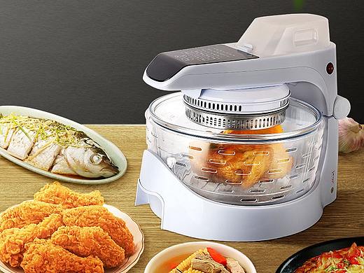 蒸汽加湿型 蒸汽炸锅 空气炸锅 烘烤炉（个人主页-ZNTQyNjY4ODA=） - 电商 - 站酷设计师Fyd1117原创素材 - 站酷ZCOOL