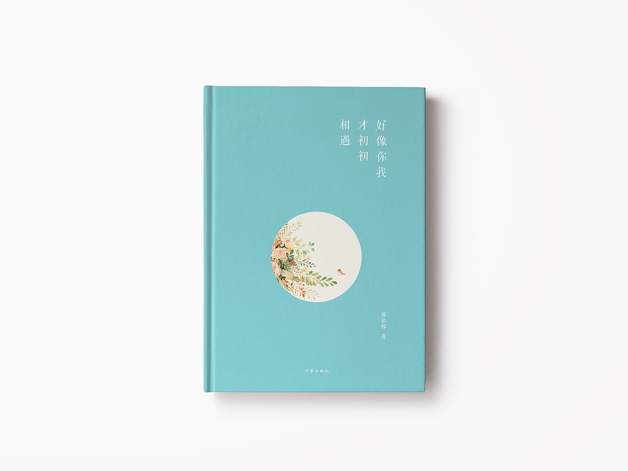 书籍装帧设计好像你我才初初相遇诗集