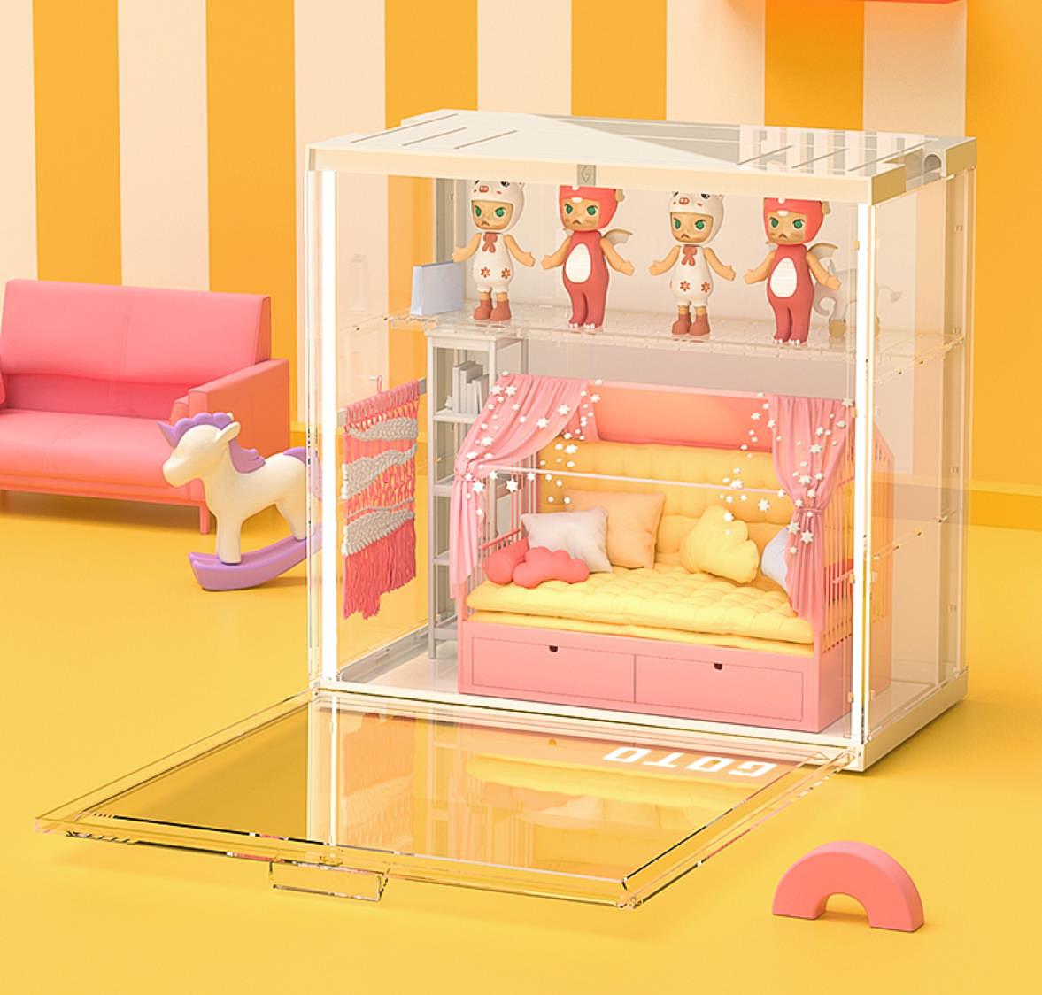 GOTO LDE手办盒C4D AE制作主图视频花絮（图ZMjI5NzQwMDMy） - 设定/分镜 - 站酷设计师陈柱柱原创素材 - 站酷ZCOOL