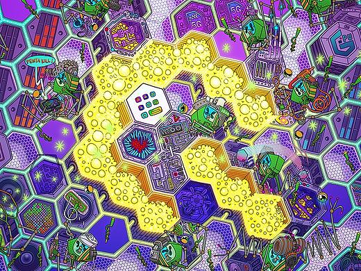 深入巢核（个人主页-ZNTI0ODA2OTY=） - 海报 - 站酷设计师侨彬原创素材 - 站酷ZCOOL