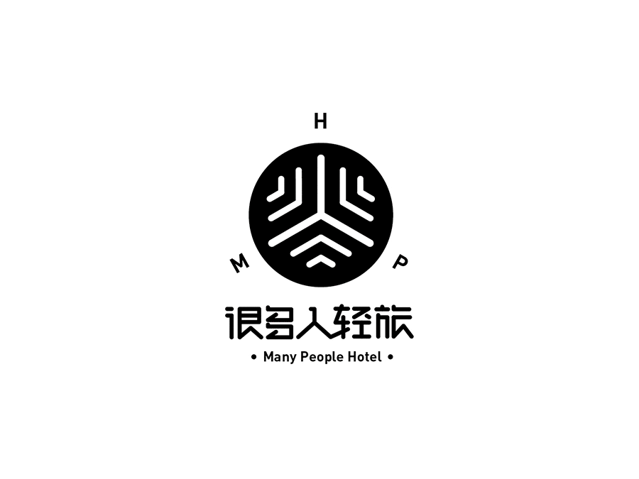 很多人轻旅（图ZMjExOTMzMjA=） - Logo - 站酷设计师阁楼妖怪原创素材 - 站酷ZCOOL