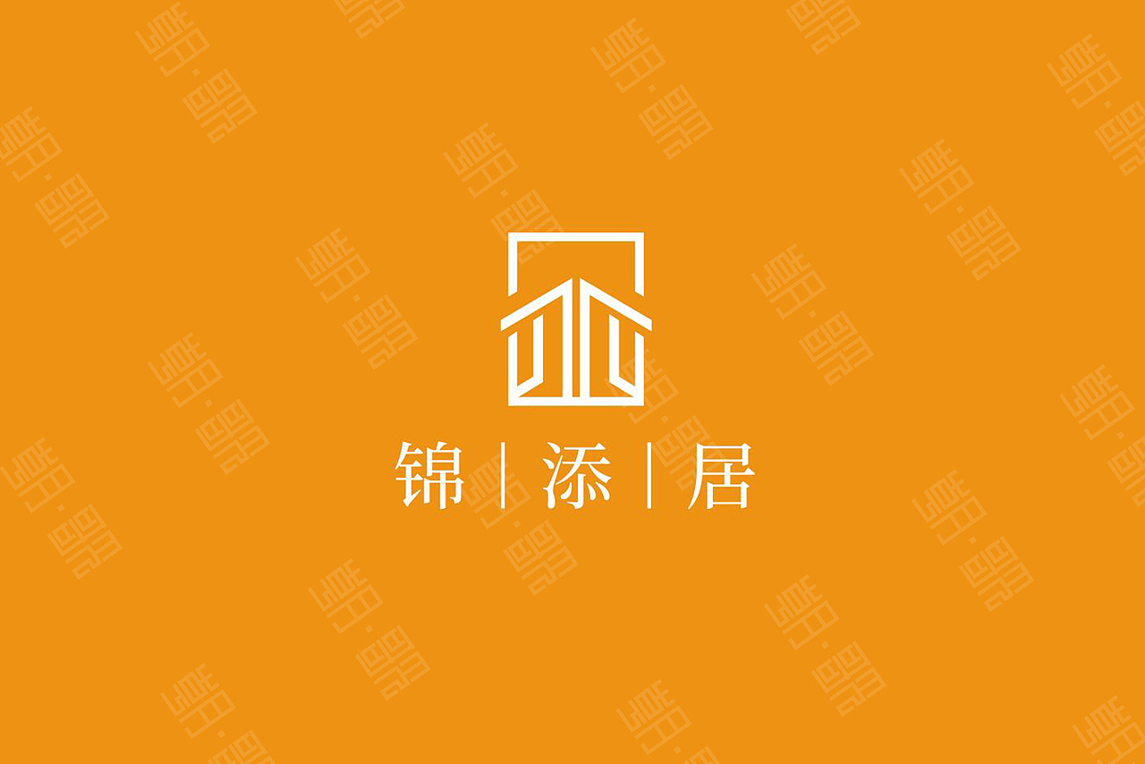 锦添居-房地产-logo设计（图ZMjQ3ODEwNDc2） - 品牌 - 站酷设计师朝歌文化传媒原创素材 - 站酷ZCOOL