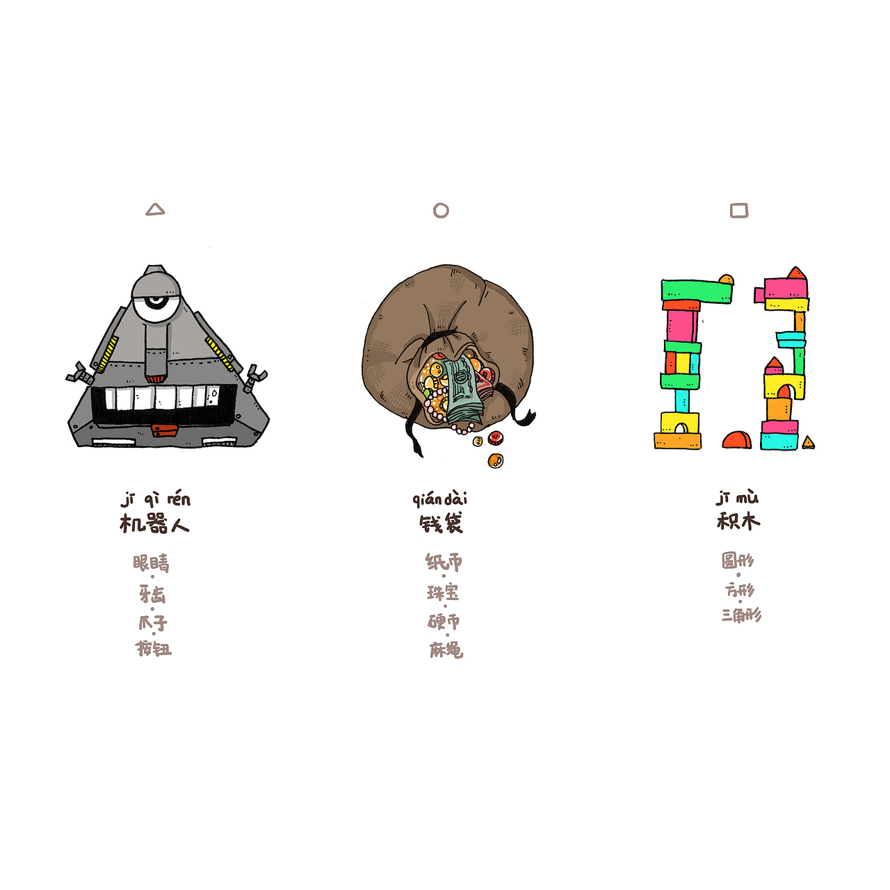 三角·圆·方形（图ZNzcyOTM0NDA=） - 创作习作 - 站酷设计师木头在南原创素材 - 站酷ZCOOL