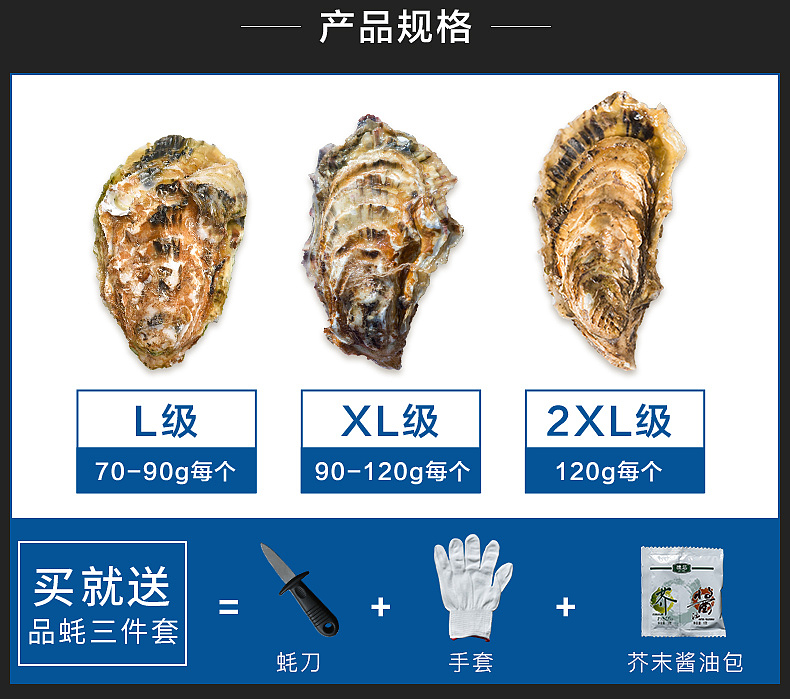 生蚝详情页（图ZMTEyMjU1MTg0） - 电商 - 站酷设计师漆黑小帽原创素材 - 站酷ZCOOL