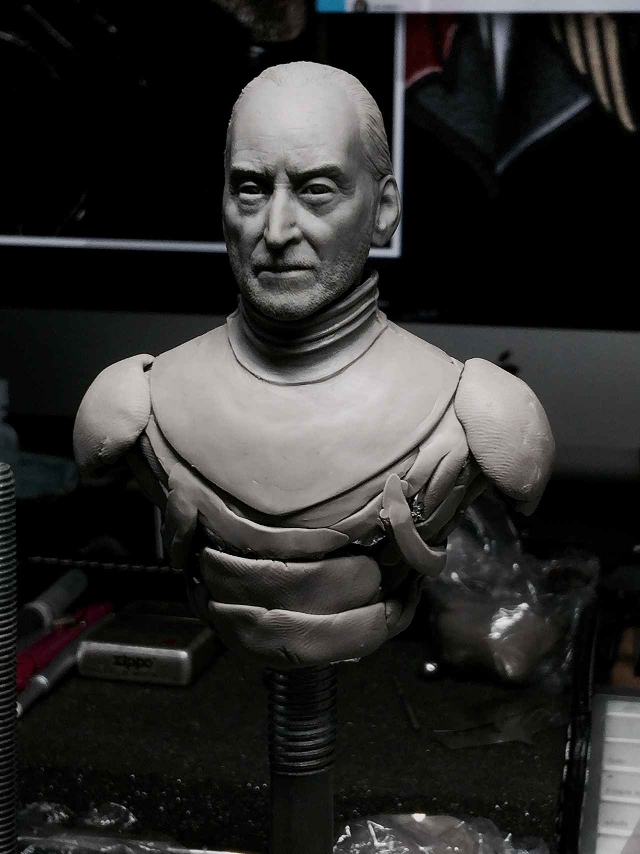 老獅子制作過(guò)程分享（圖ZMTM1OTEwNTQw） - 手辦/模玩 - 站酷設(shè)計(jì)師陰陽(yáng)_WF原創(chuàng)素材 - 站酷ZCOOL