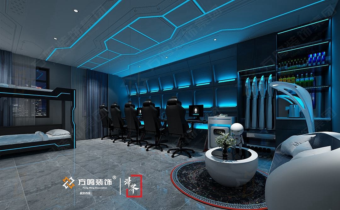 电竞酒店装修效果图