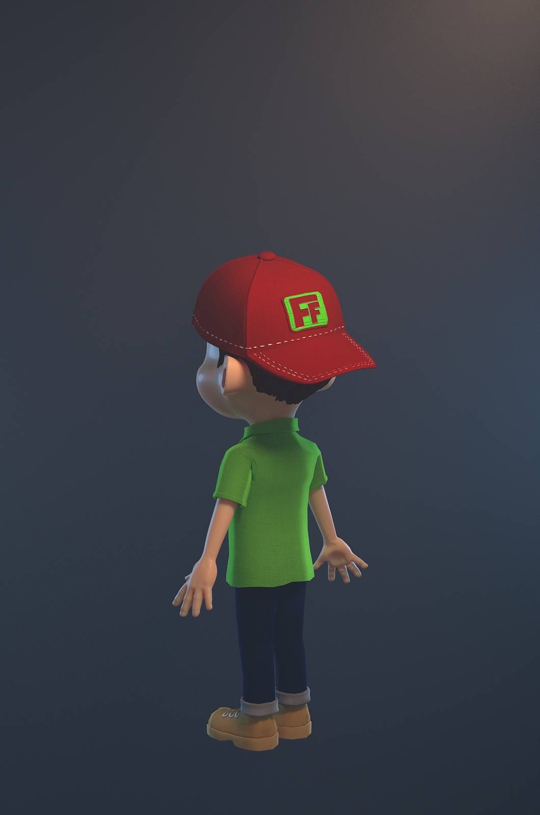 卡通人物三维角色3d建模片头制作影视动画人物建模