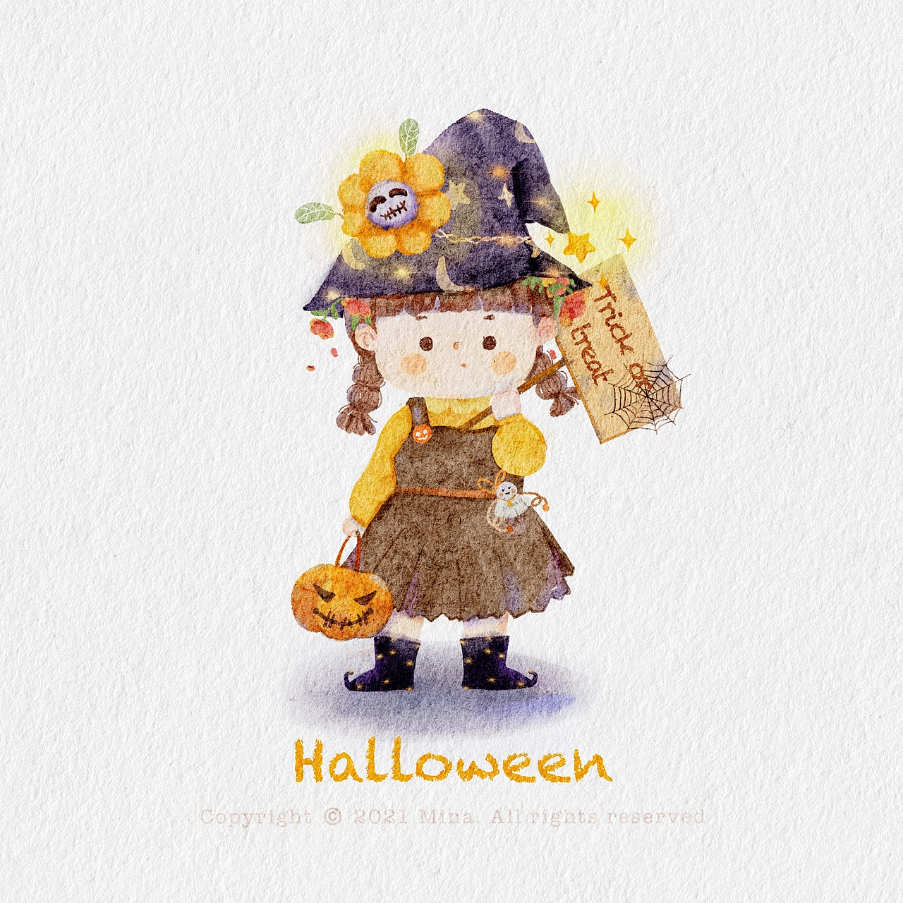 可爱南瓜女孩系列九图