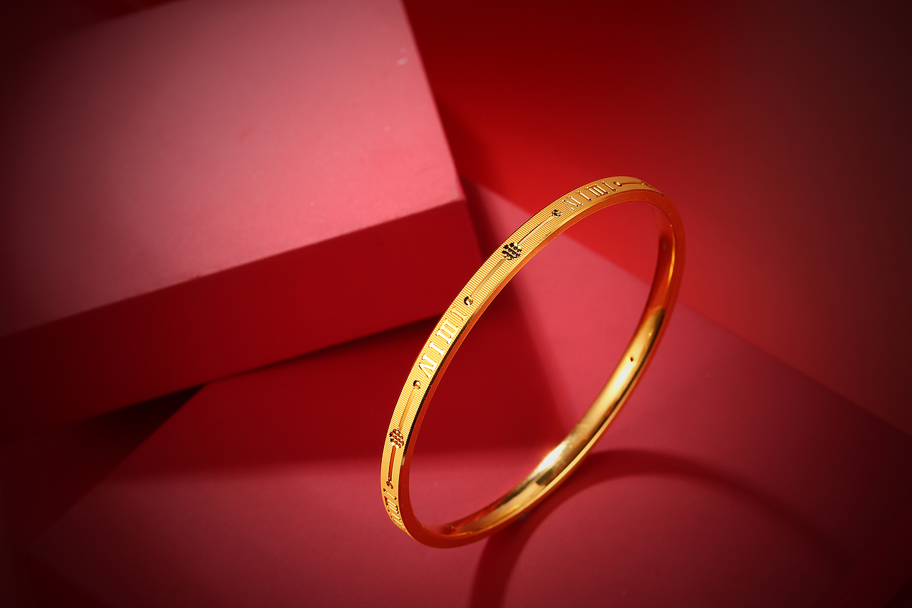 黄金手镯原图