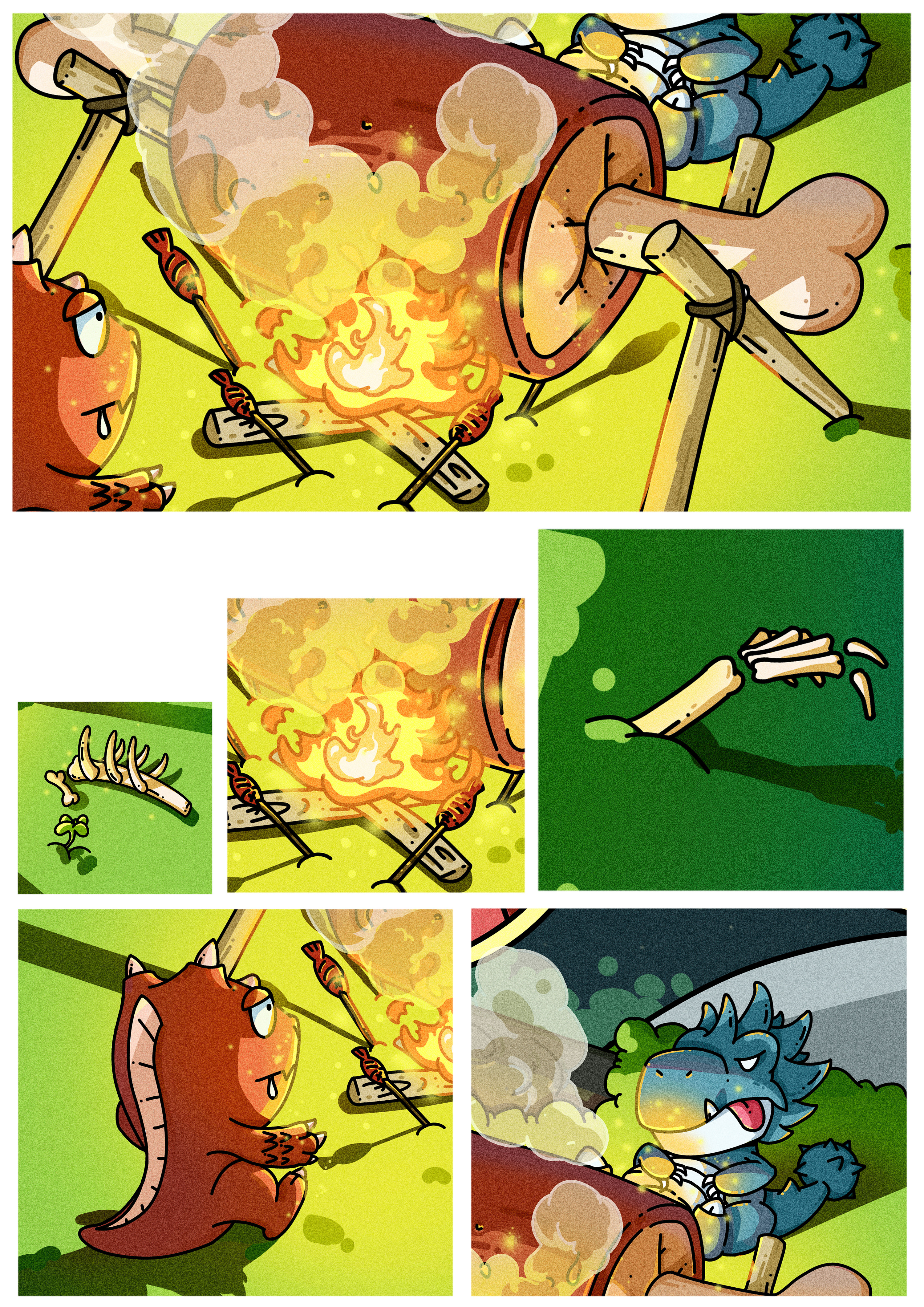 饥饿篇|插画|概念设定|司魔罗 - 原创作品 - 站酷 (zcool)