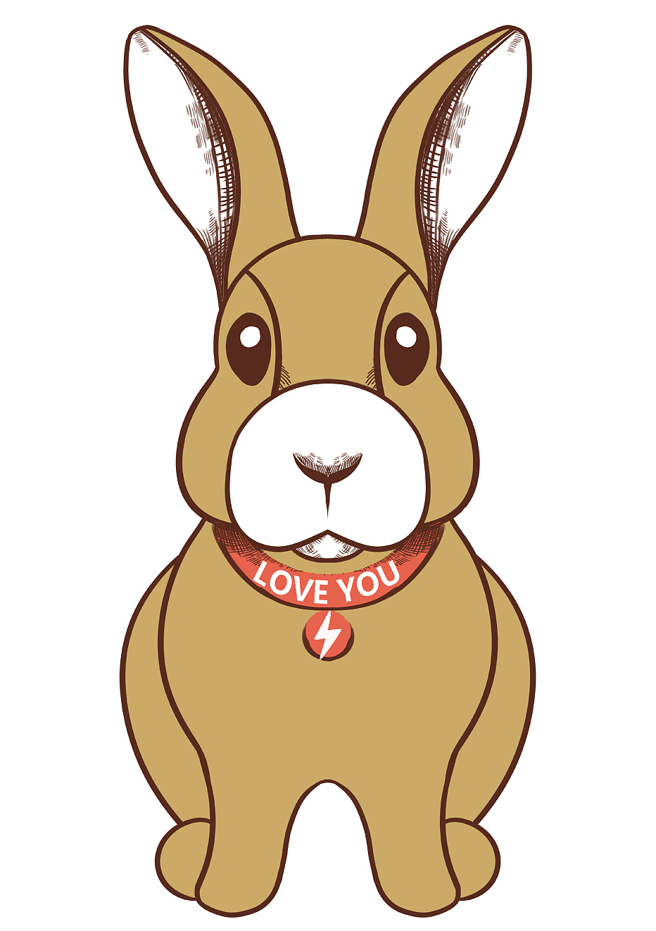 3d线描兔子_潮乐门原创-站酷zcool