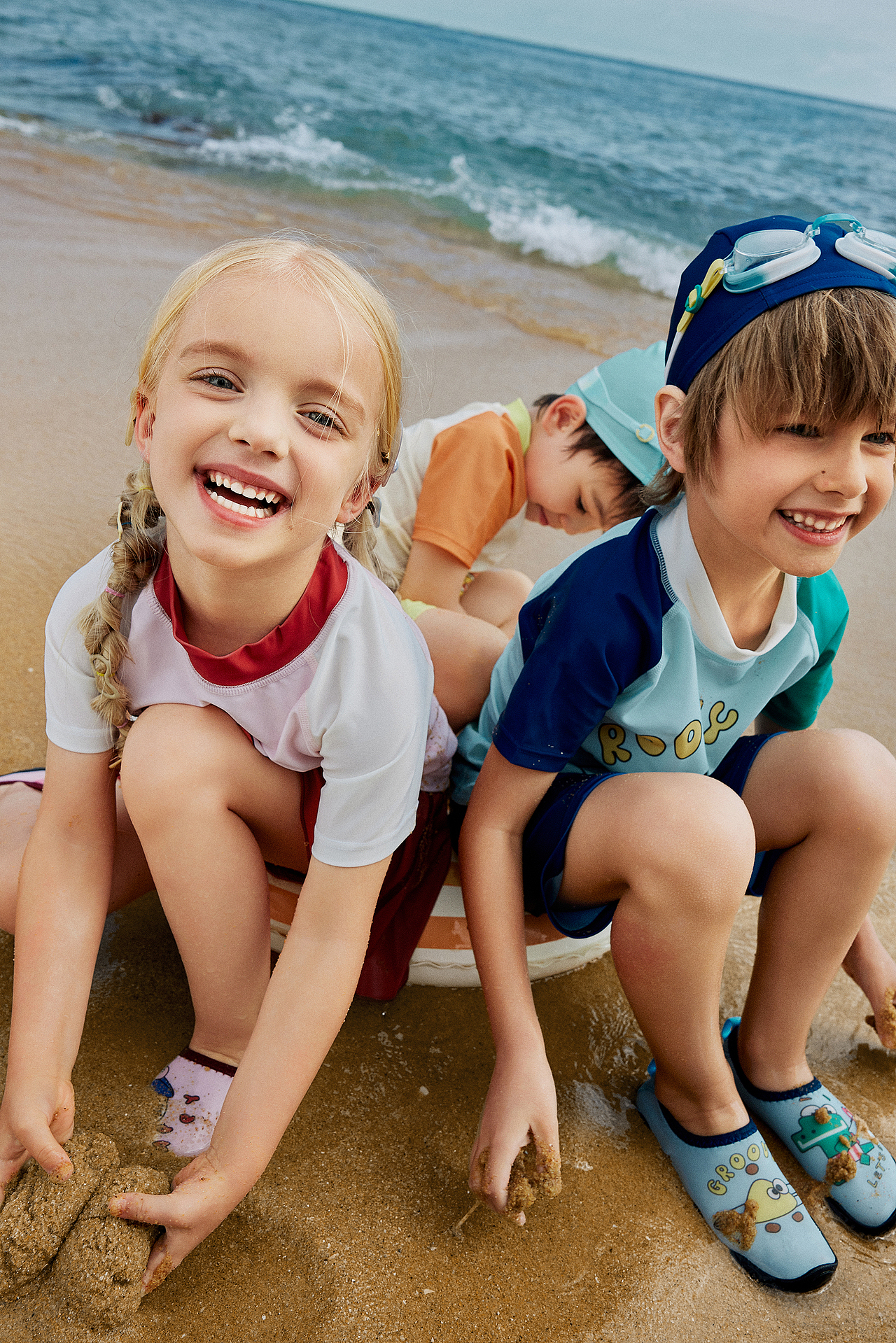 柠檬宝宝童装外景形象拍摄