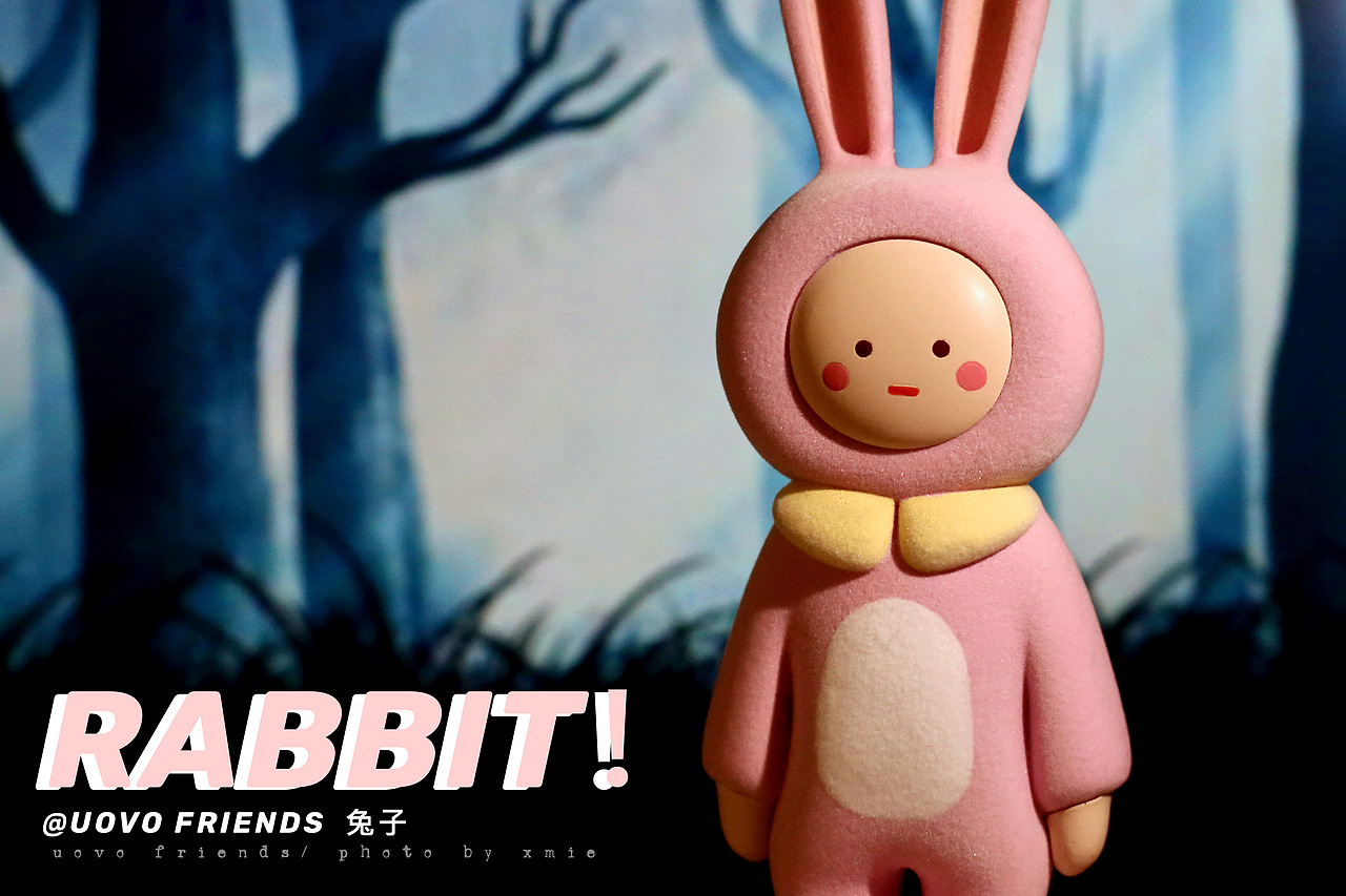 uovofriends兔子猪猪大白鹅潮玩大娃