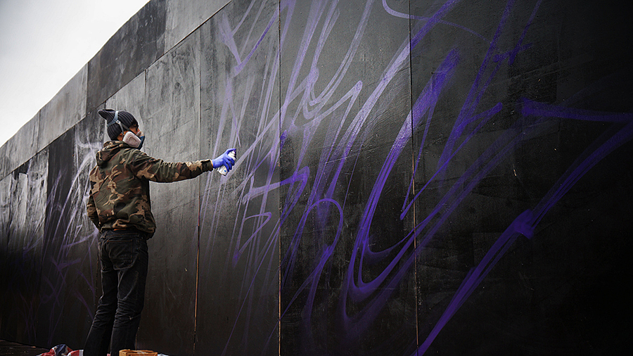 MTS 2013 跨年音乐节涂鸦 STREET WARS（图ZODU1NTY4NA==） - 艺术插画 - 站酷设计师MTS_GRAPHIC原创素材 - 站酷ZCOOL