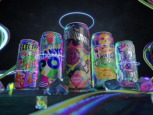 易拉罐啤酒场景