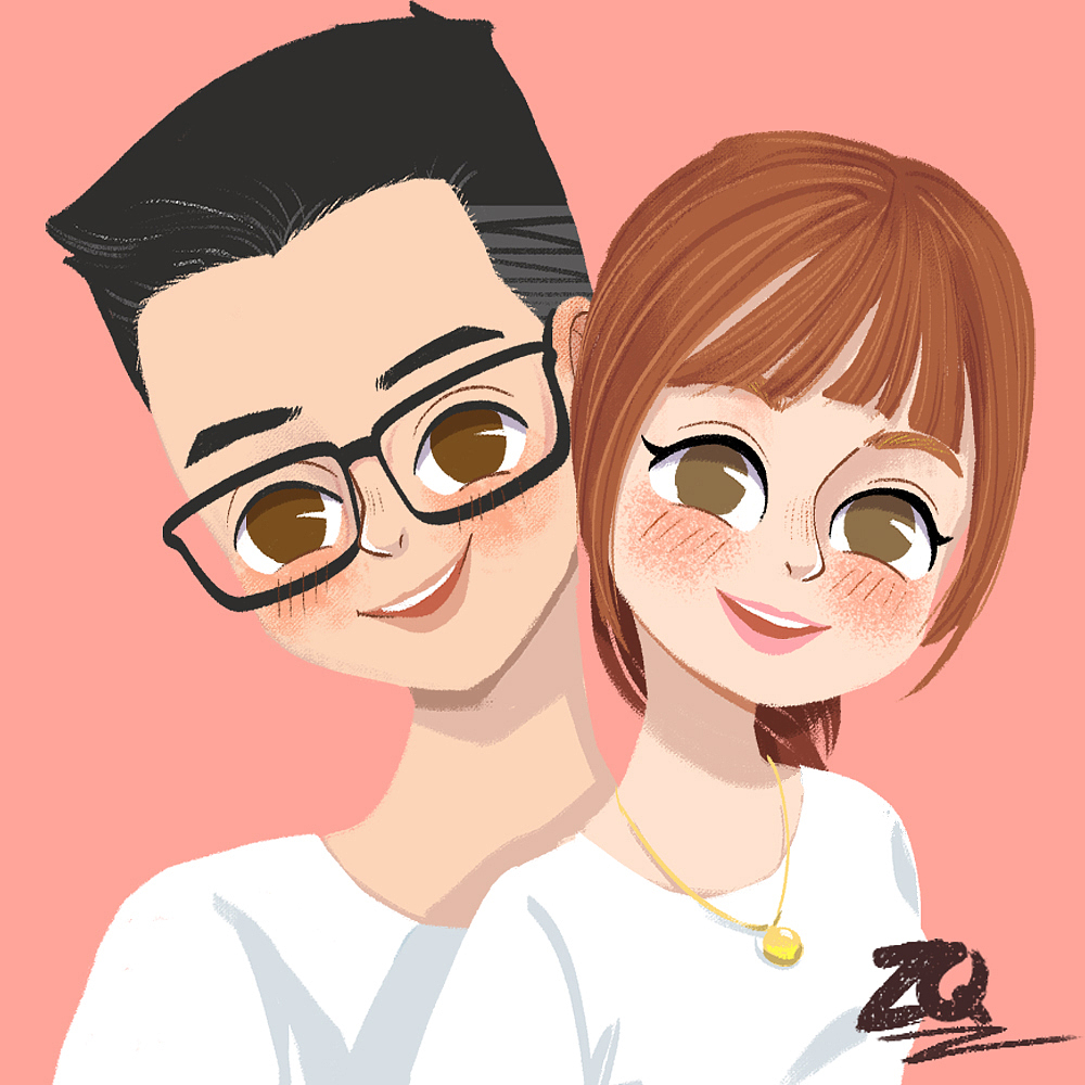 2018年约稿头像集合（图ZMTQwNTA4OTc2） - 商业插画 - 站酷设计师小恰子原创素材 - 站酷ZCOOL