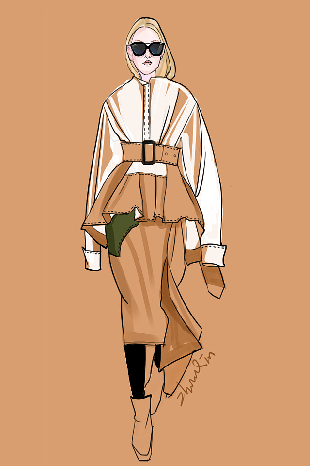 最近手绘板绘图|服装|休闲/流行服饰|zq周秦_原创作品-站酷zcool