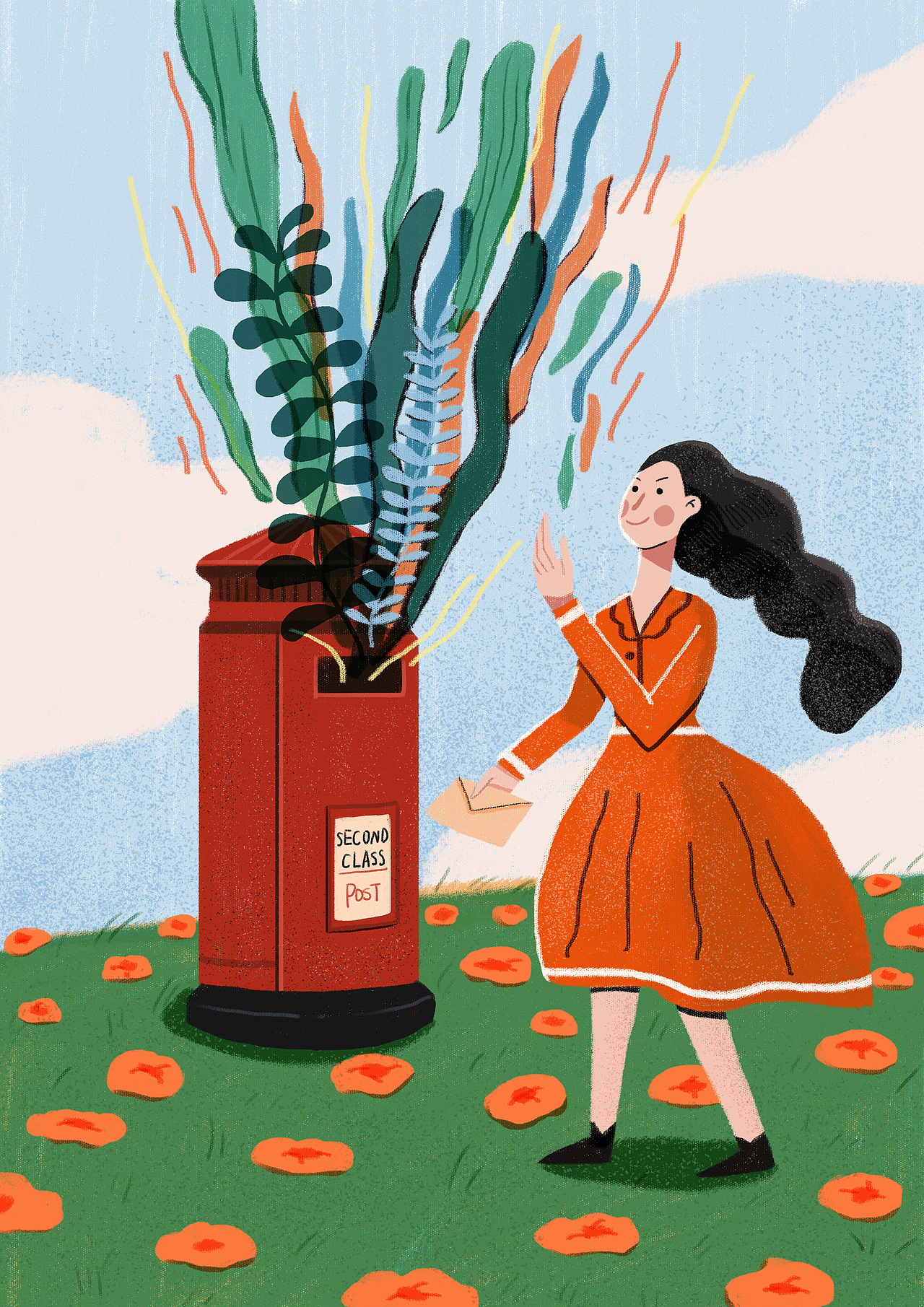 独处时光——合集|插画|商业插画|业余的sylvia_原创作品-站酷zcool