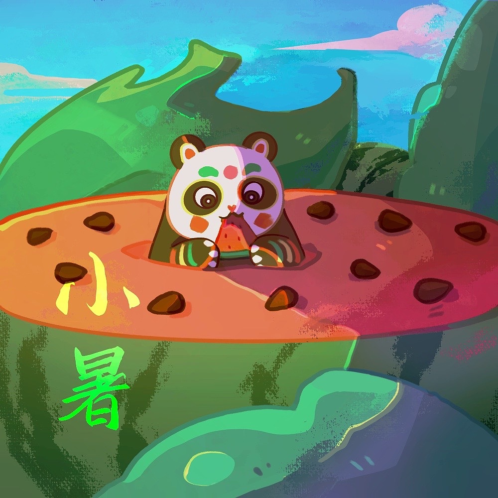 毕设《泥泥狗》系列插画(2)