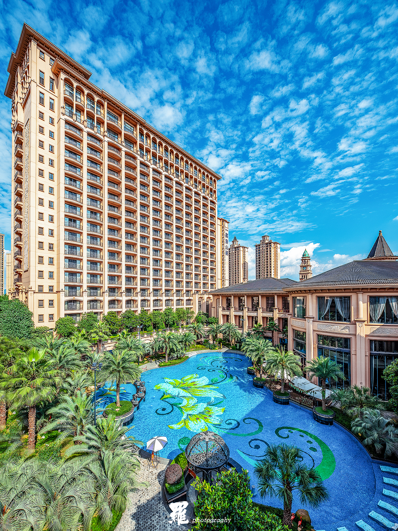 酒店-室内空间摄影 成都雅居乐豪生大酒店