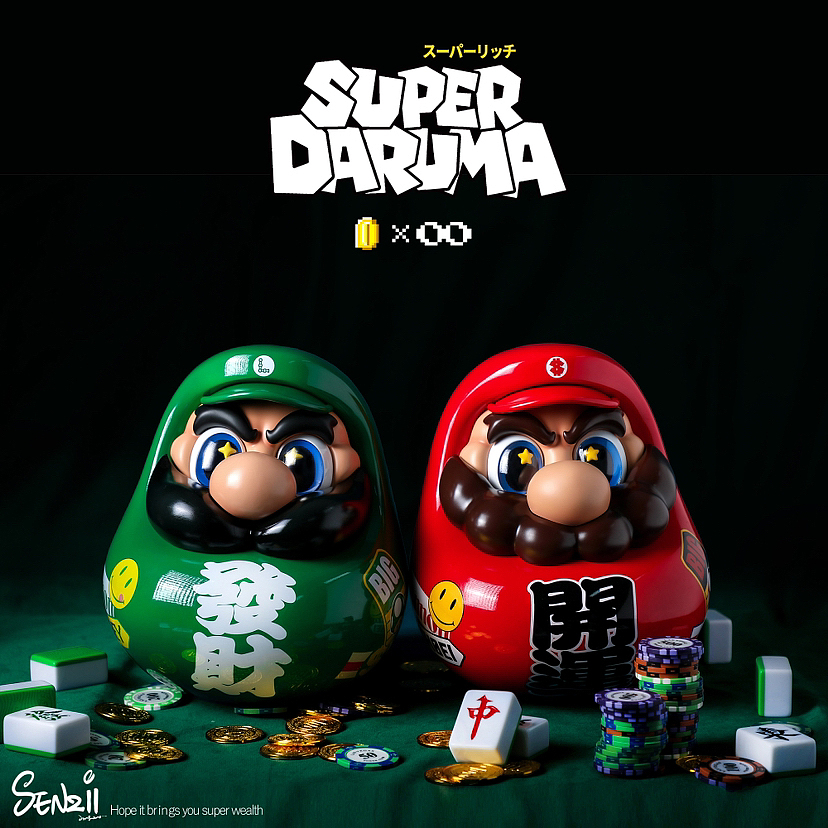 潮玩设计｜Super daruma 超级达摩